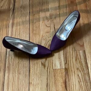 Studio Purple Heels Classic Pointed Toe